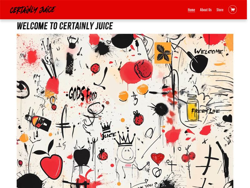 Certainly Juice brand website